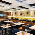 Kailash Parbat Restaurant - Belilios Road | Product Seen: [Leopard 2-Seater, Elephant Side chair & Customised Laminated Tabletop With Natural Plywood Edging]